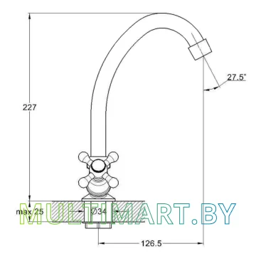 Смеситель Econoce EC0481 картинка 2